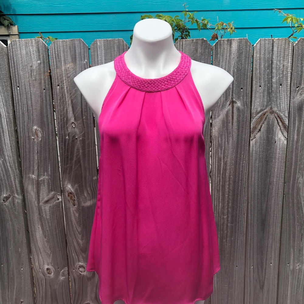 Silk Sleeveless Top